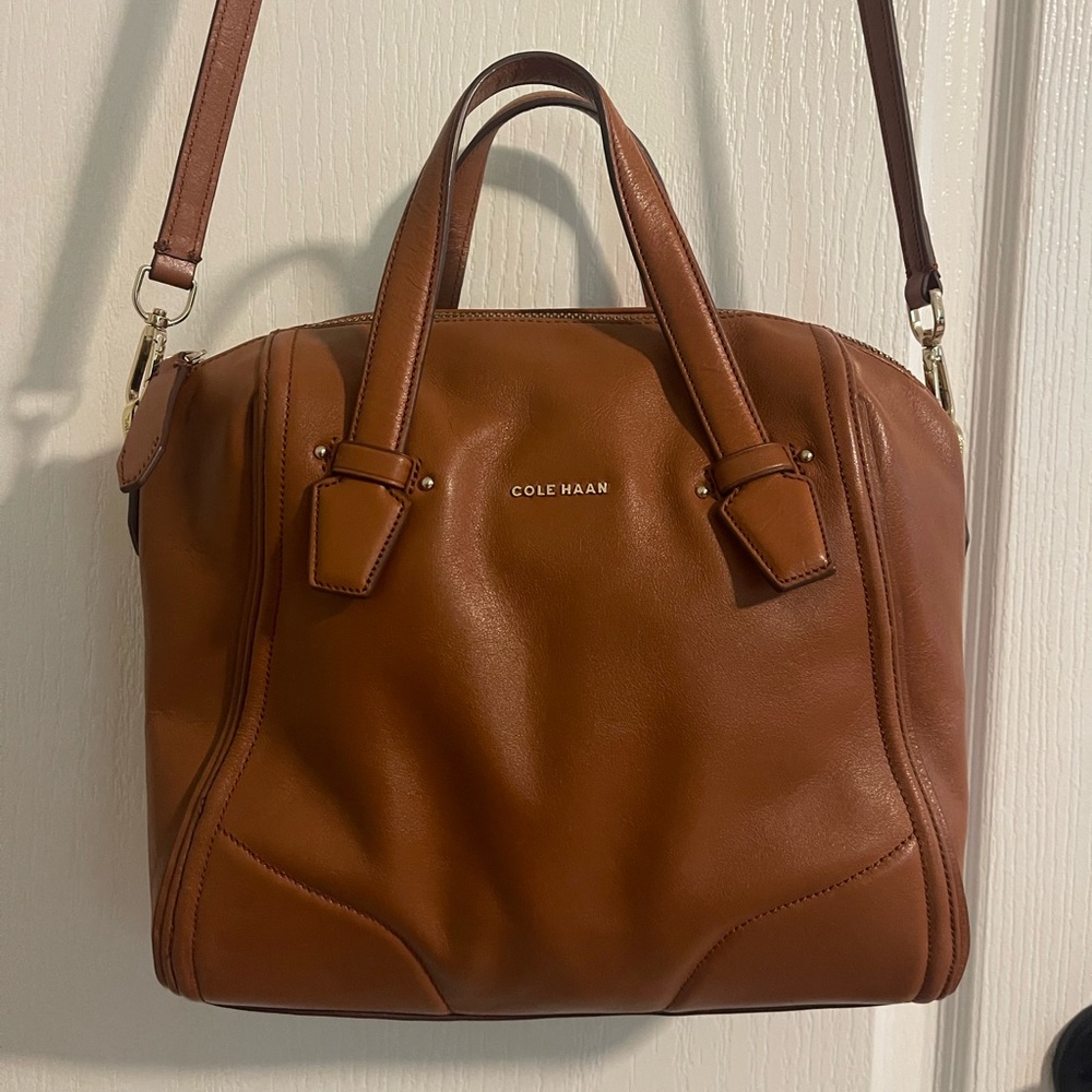 NWT Cole Haan leather crossbody bag